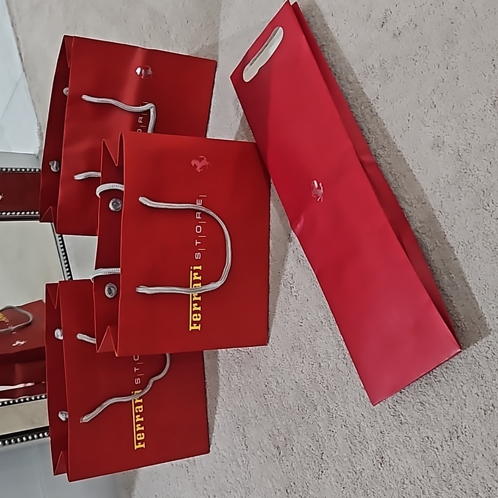 Ferrari Shopping Bags!